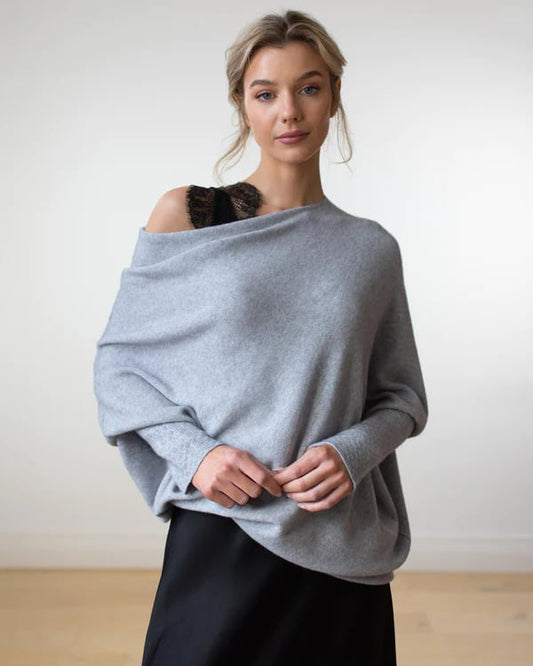 Asymmetric Draped Jumper (Buy 2 Free Shipping)