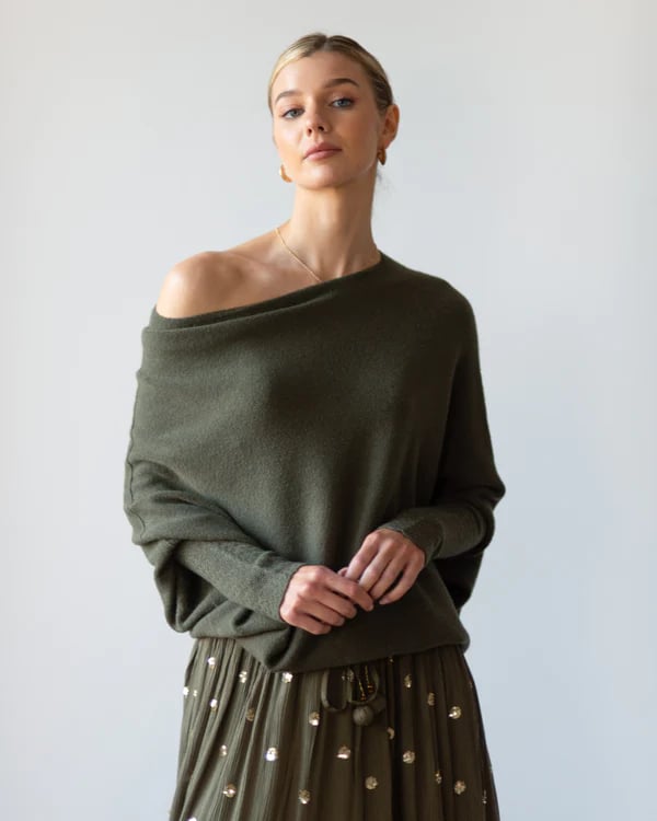 Asymmetric Draped Jumper (Buy 2 Free Shipping)